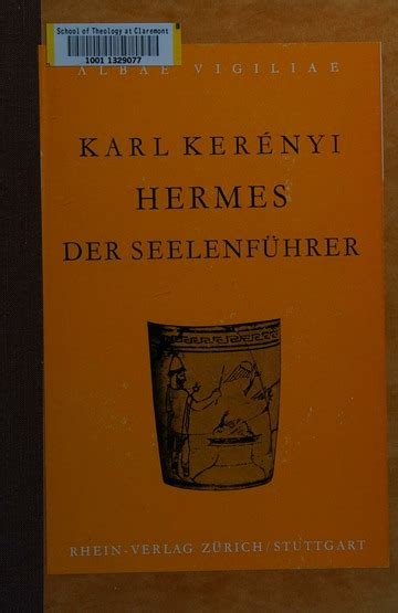 Hermes der Seelenführer : das Mythologem vom männlichen 